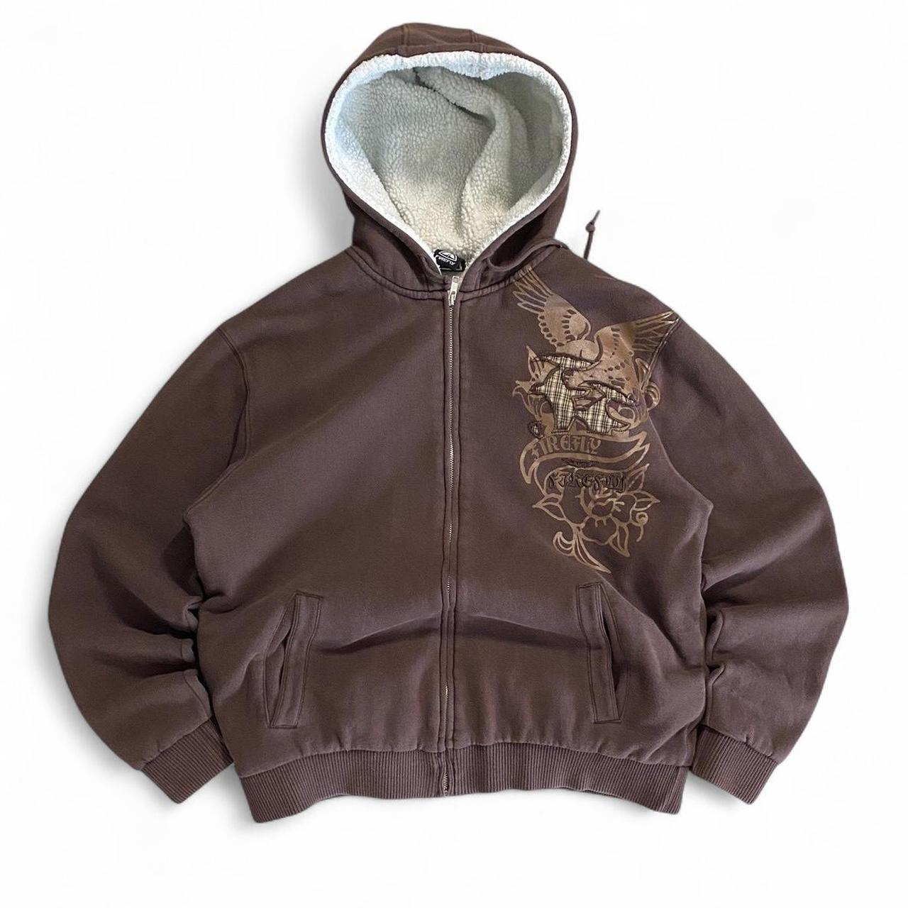 Sherpa Lined Graphic Hoodie